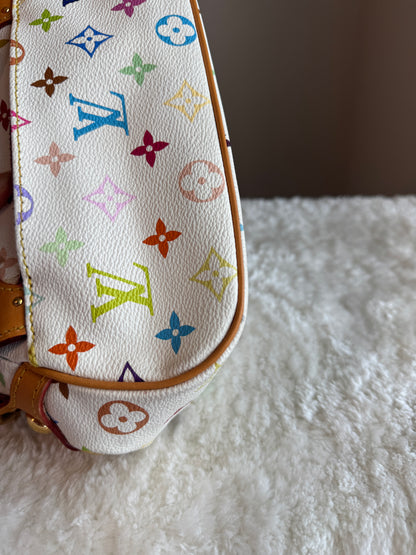 LOUIS VUITTON Monogram Multicolor Marilyn White