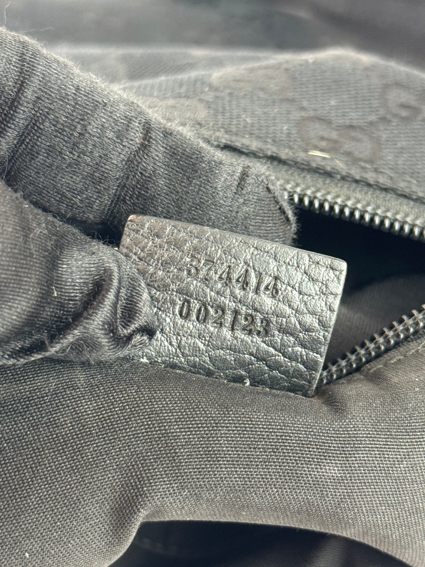 GUCCI Front Pocket GG Canvas Black