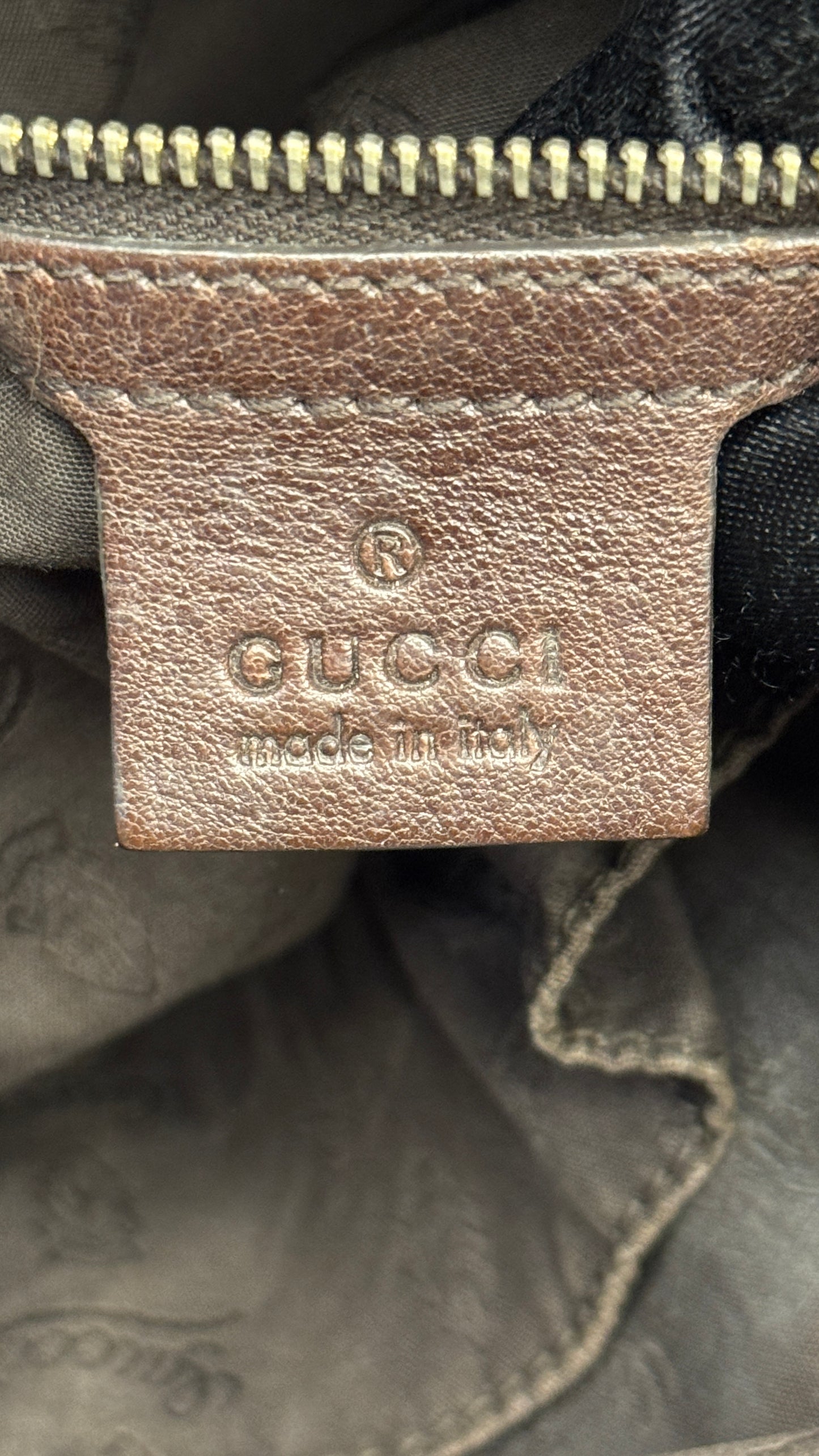 Gucci Tote GG Canvas Eclipse Brown