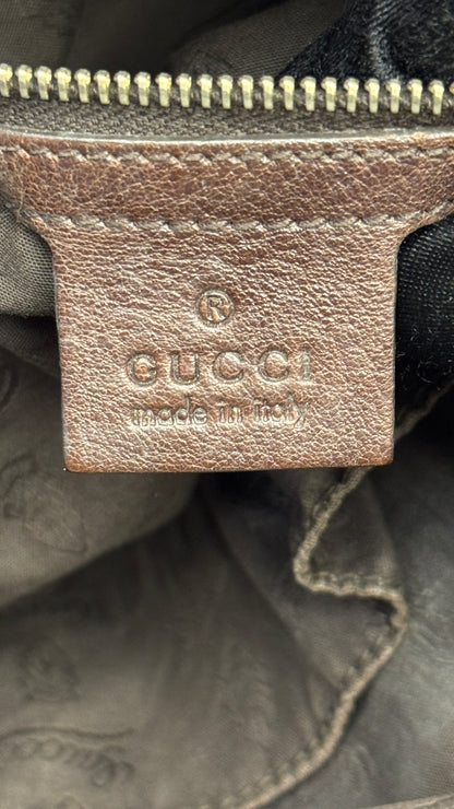 Gucci Tote GG Canvas Eclipse Brown