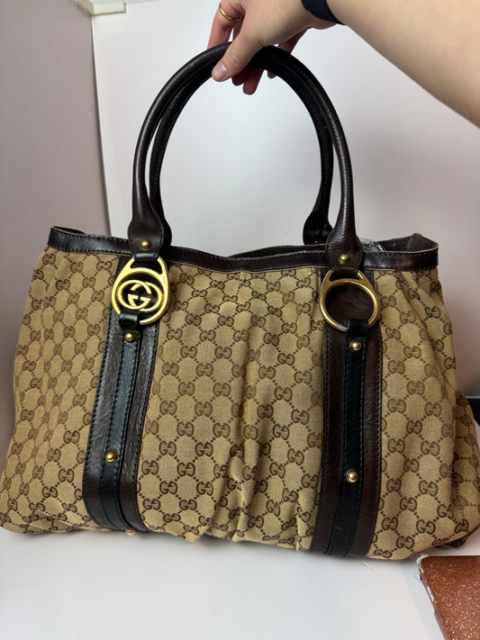 Gucci Tote GG Canvas