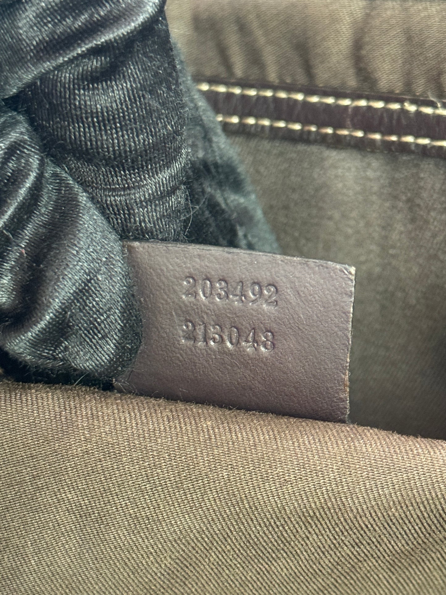 GUCCI GG Supreme Retro Web Two Ways Tote