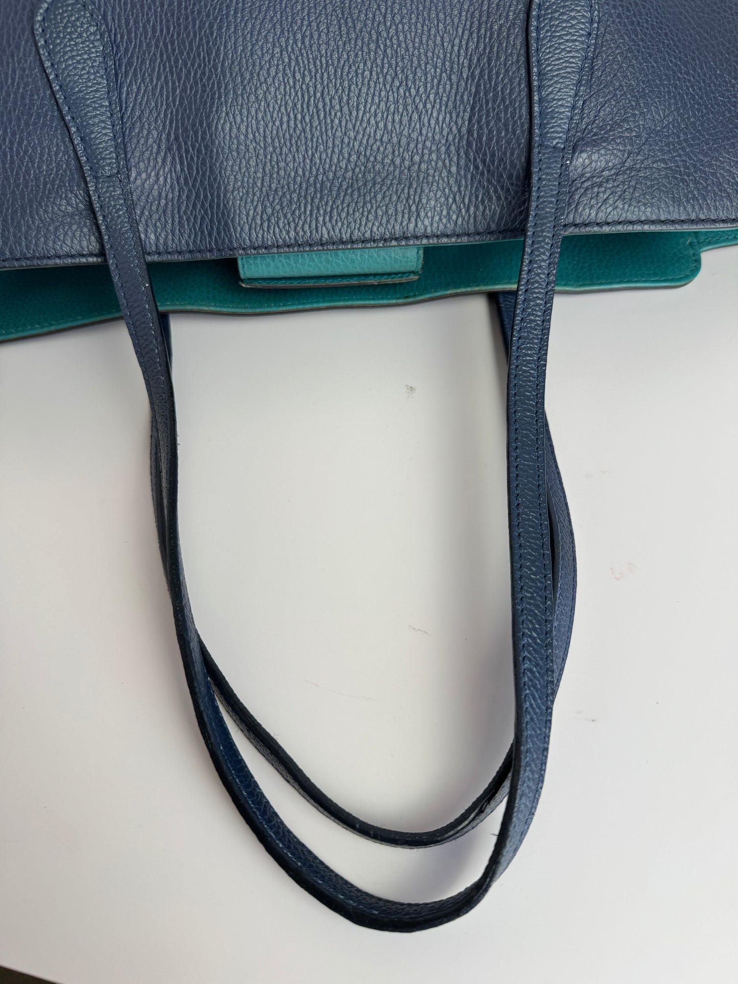 Gucci Swing Tote Leather Blue