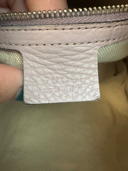 Gucci Web Stripe Boston Pink With Strap