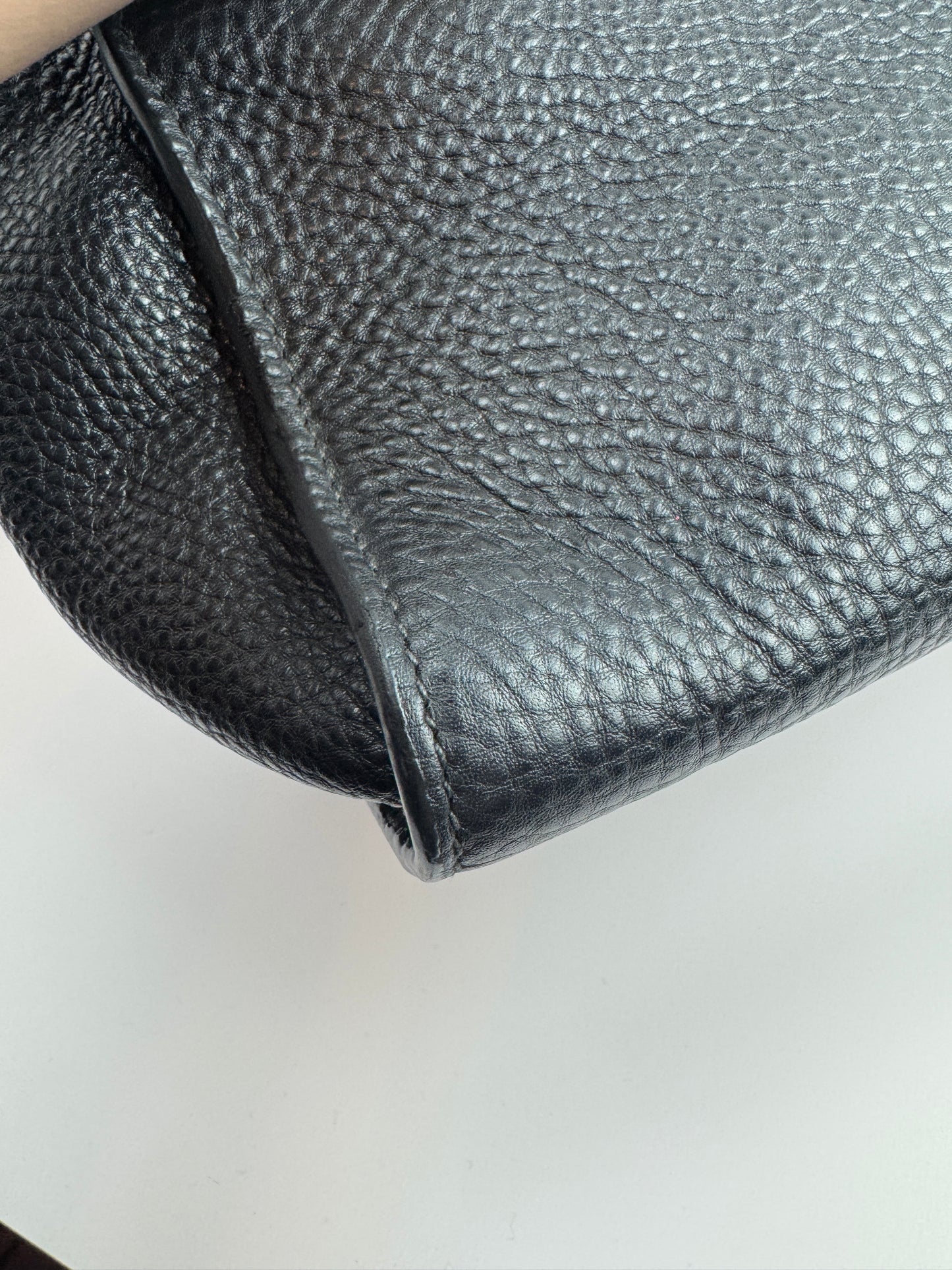 Prada Pattina Convertible Vitello Diano Leather bag Black