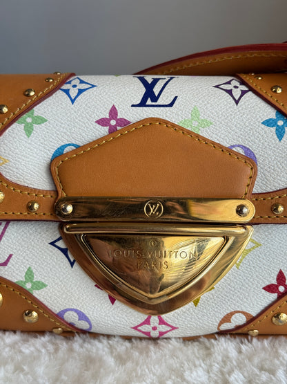 LOUIS VUITTON Monogram Multicolor Marilyn White