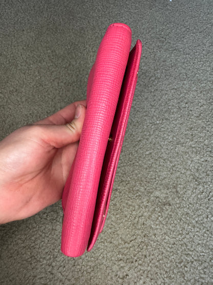 Mcm Wallet Trifold Pink