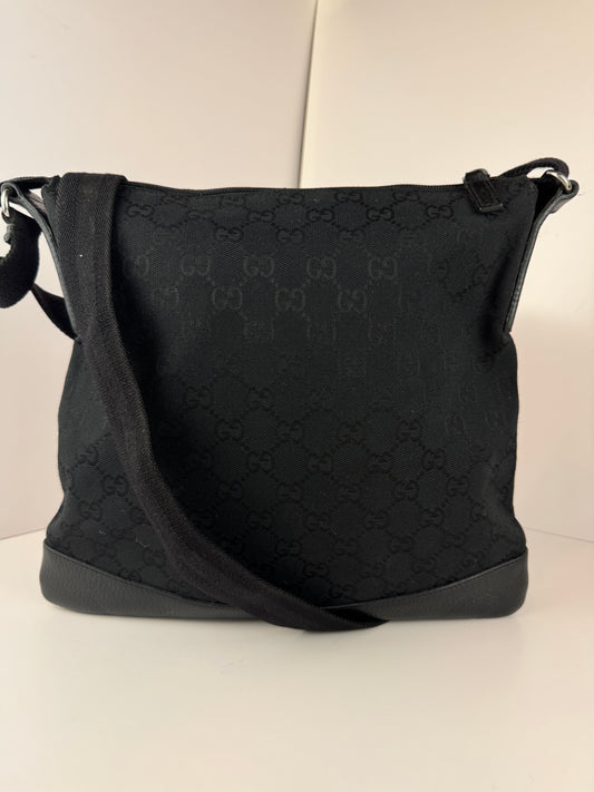 GUCCI Front Pocket GG Canvas Black