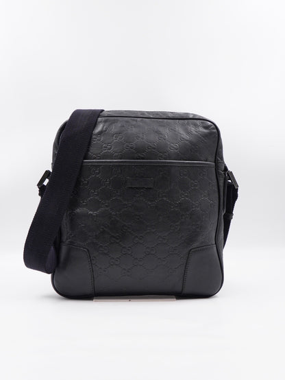 Gucci Monogram leather black