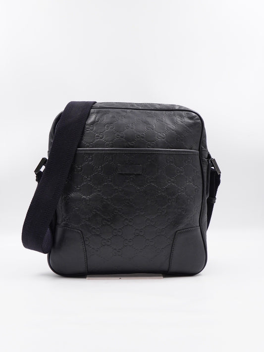 Gucci Monogram leather black