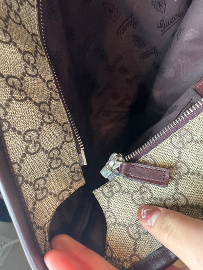 Gucci Tote Large GG Coated Canvas