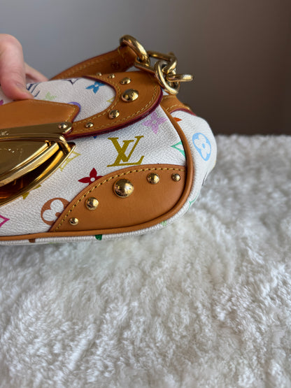 LOUIS VUITTON Monogram Multicolor Marilyn White