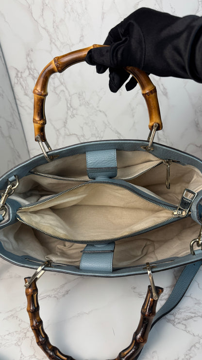 Gucci Bamboo Leather Tote