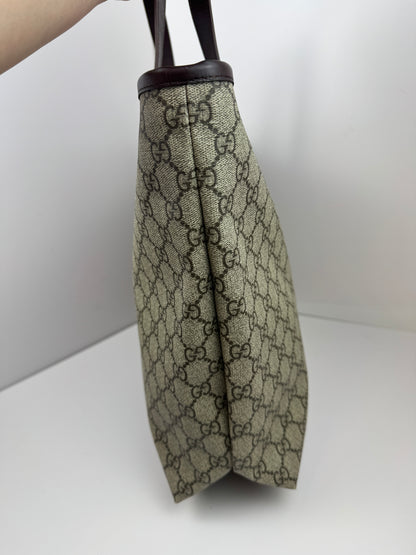 Gucci Tote Large GG Coated Canvas