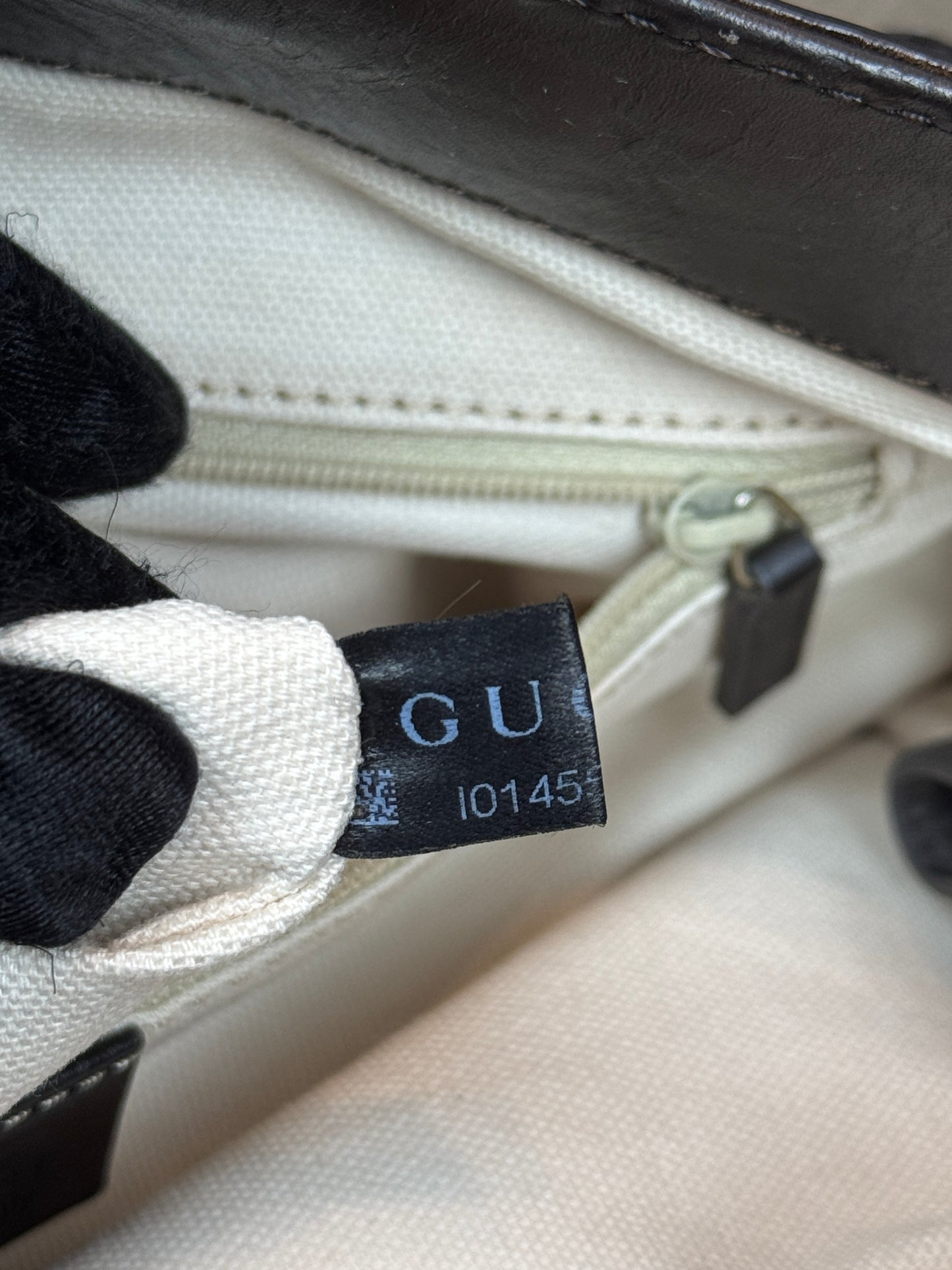 GUCCI Sukey Tote GG Canvas Brown