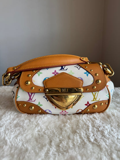 LOUIS VUITTON Monogram Multicolor Marilyn White