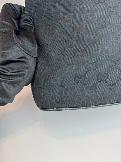 Gucci Hobo Shoulder bag GG Canvas Black