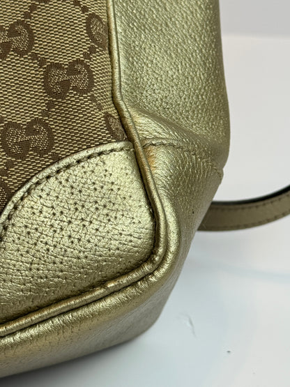 GUCCI Bree GG Canvas Small