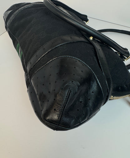 Gucci Web Stripe Interlocking logo GG Canvas