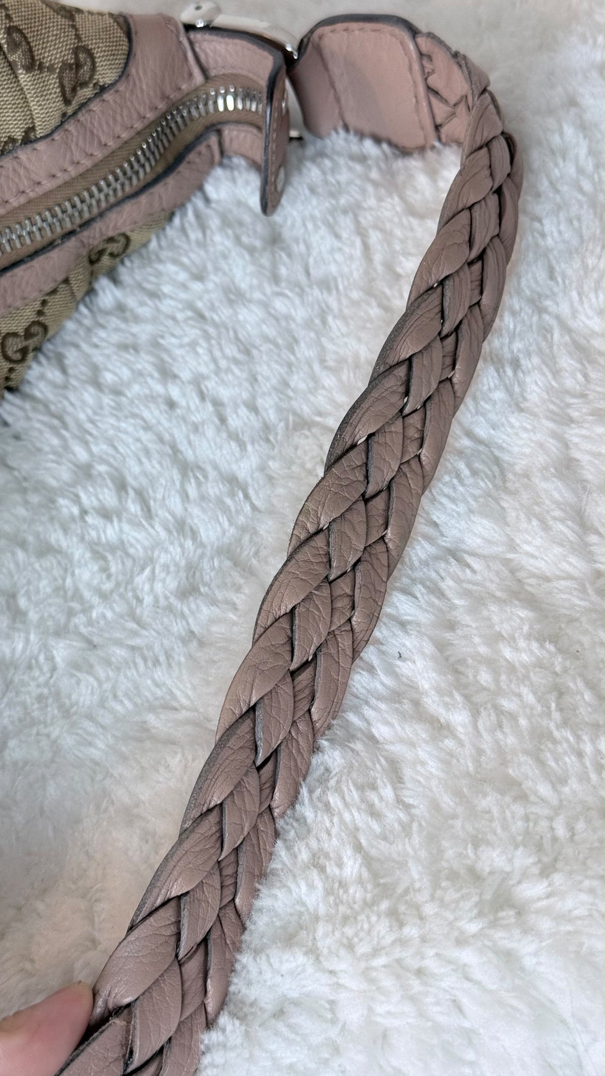 Gucci Bamboo Hobo GG Canvas Shoulder bag