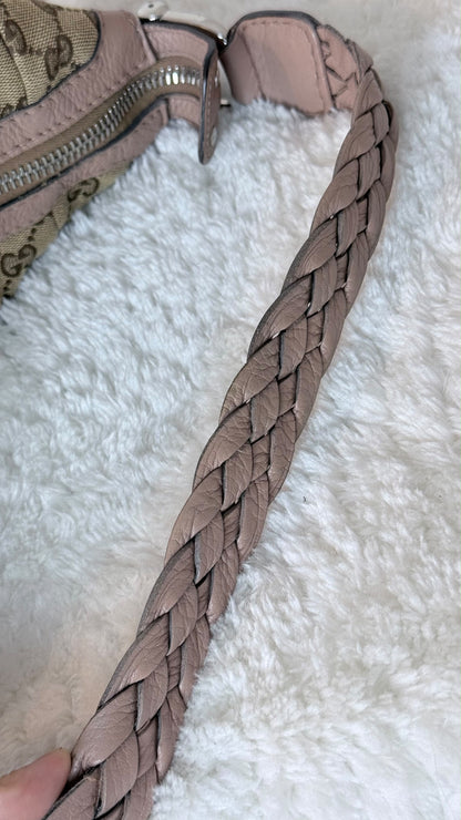 Gucci Bamboo Hobo GG Canvas Shoulder bag