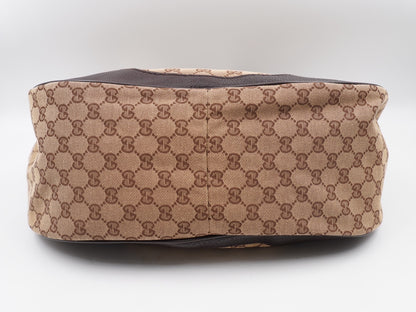 Gucci Charlotte GG Canvas Dark Brown