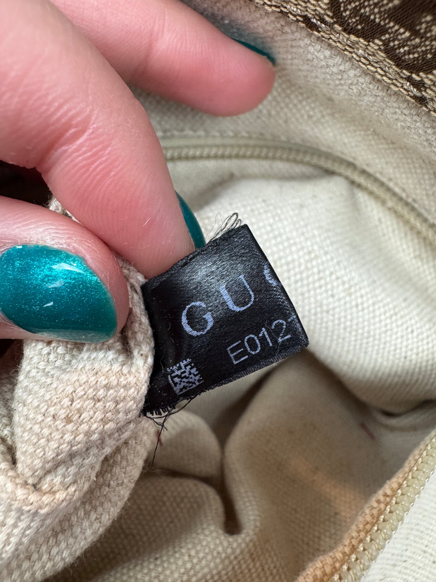 Gucci GG Canvas Tote Brown