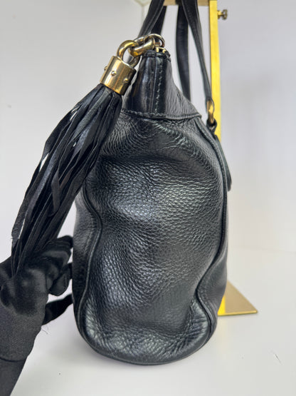 GUCCI Soho Zip Tote Leather Small