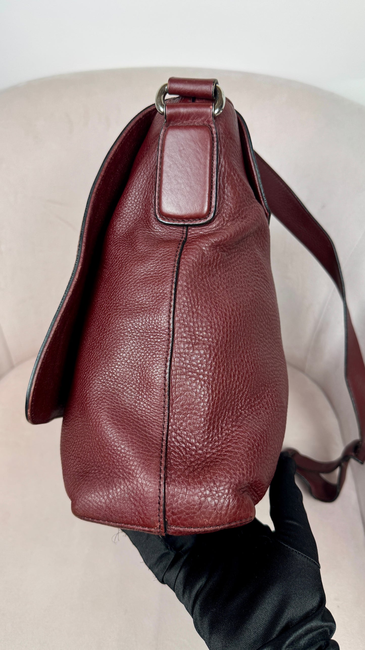 Gucci Soho Flap Messenger Leather