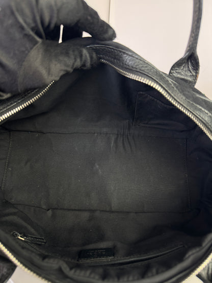 GUCCI  Princy Boston Small GG Black Canvas