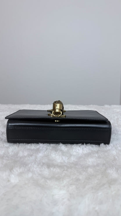 Saint Laurent Kate Small Tassel Leather Black