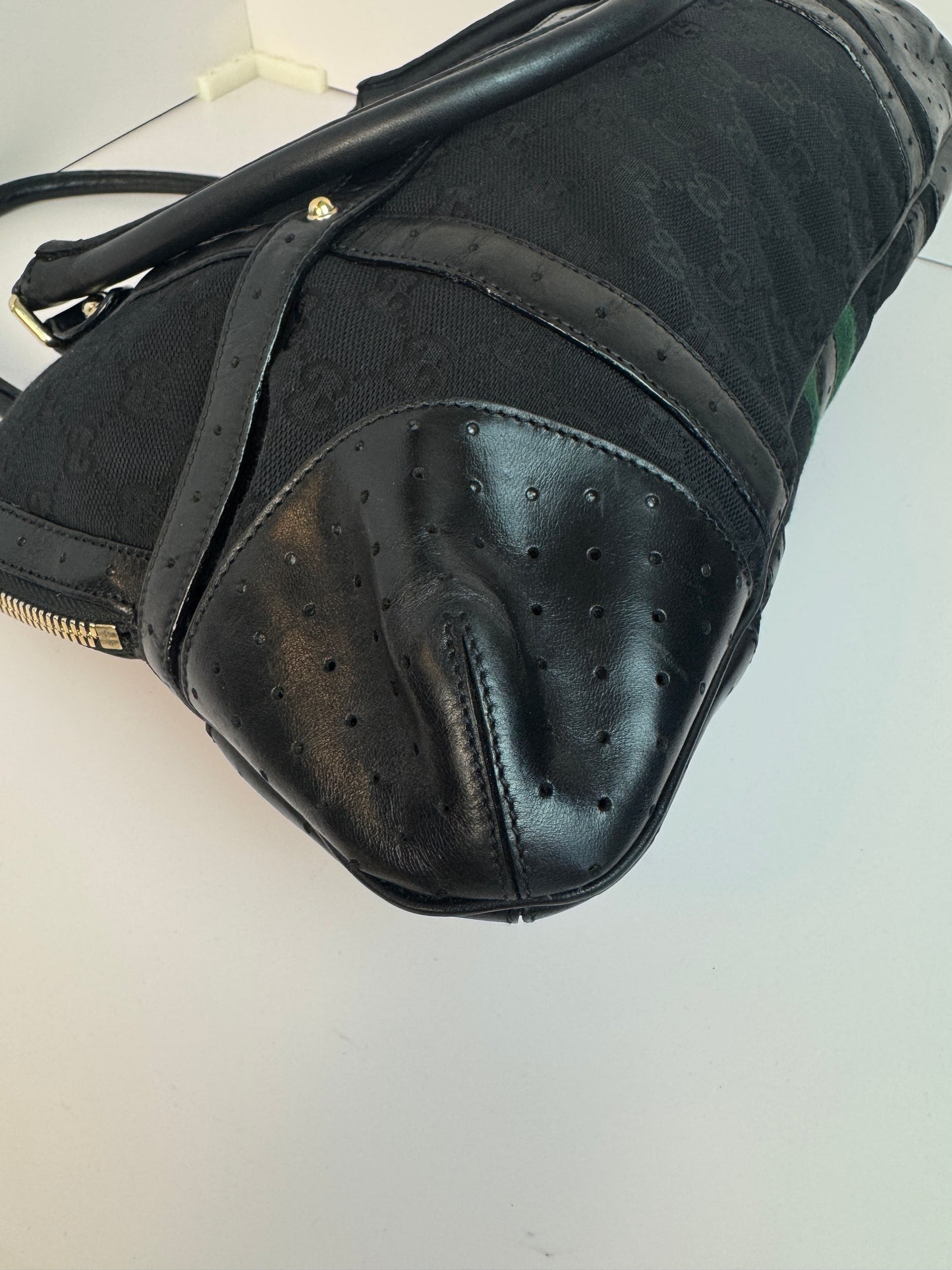 Gucci Web Stripe Interlocking logo GG Canvas