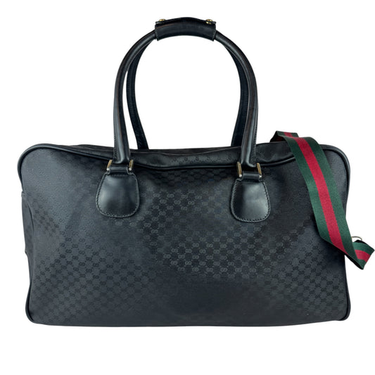 Gucci Keep-all New Britt GG Canvas Black