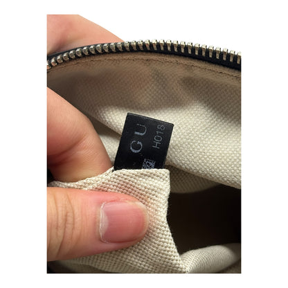 Authentic Gucci Boston GG Canvas Navy Blue