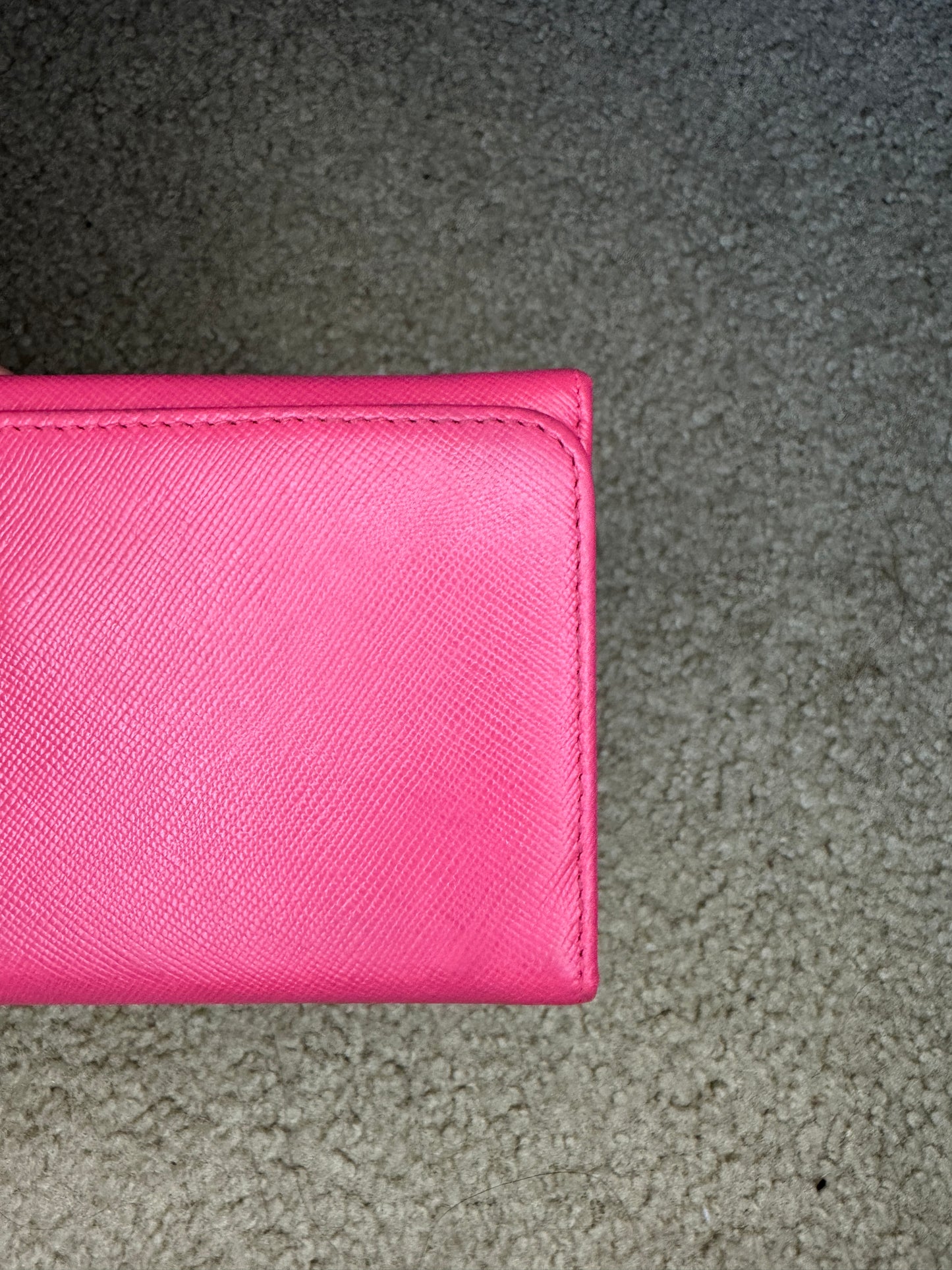 Prada Pink SaffiAno Wallet