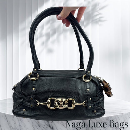 Gucci Horsebit Wave Medium Shoulder Bag
