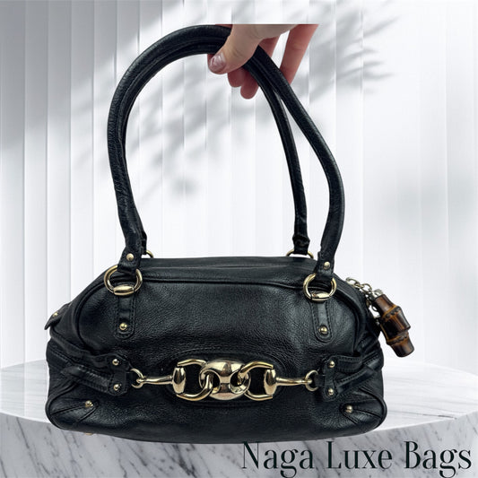 Gucci Horsebit Wave Medium Shoulder Bag