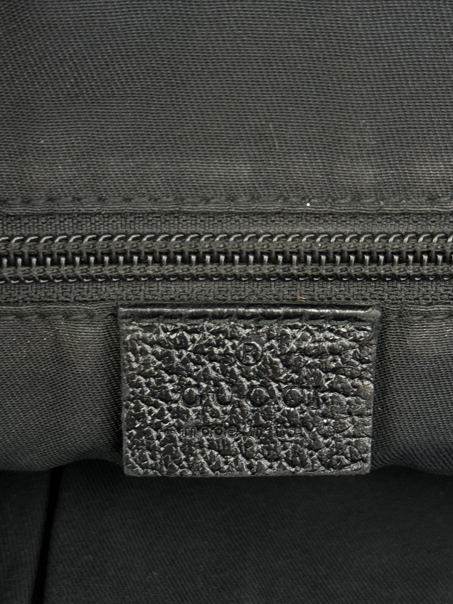 GUCCI Web Flap Messenger GG Canvas Black
