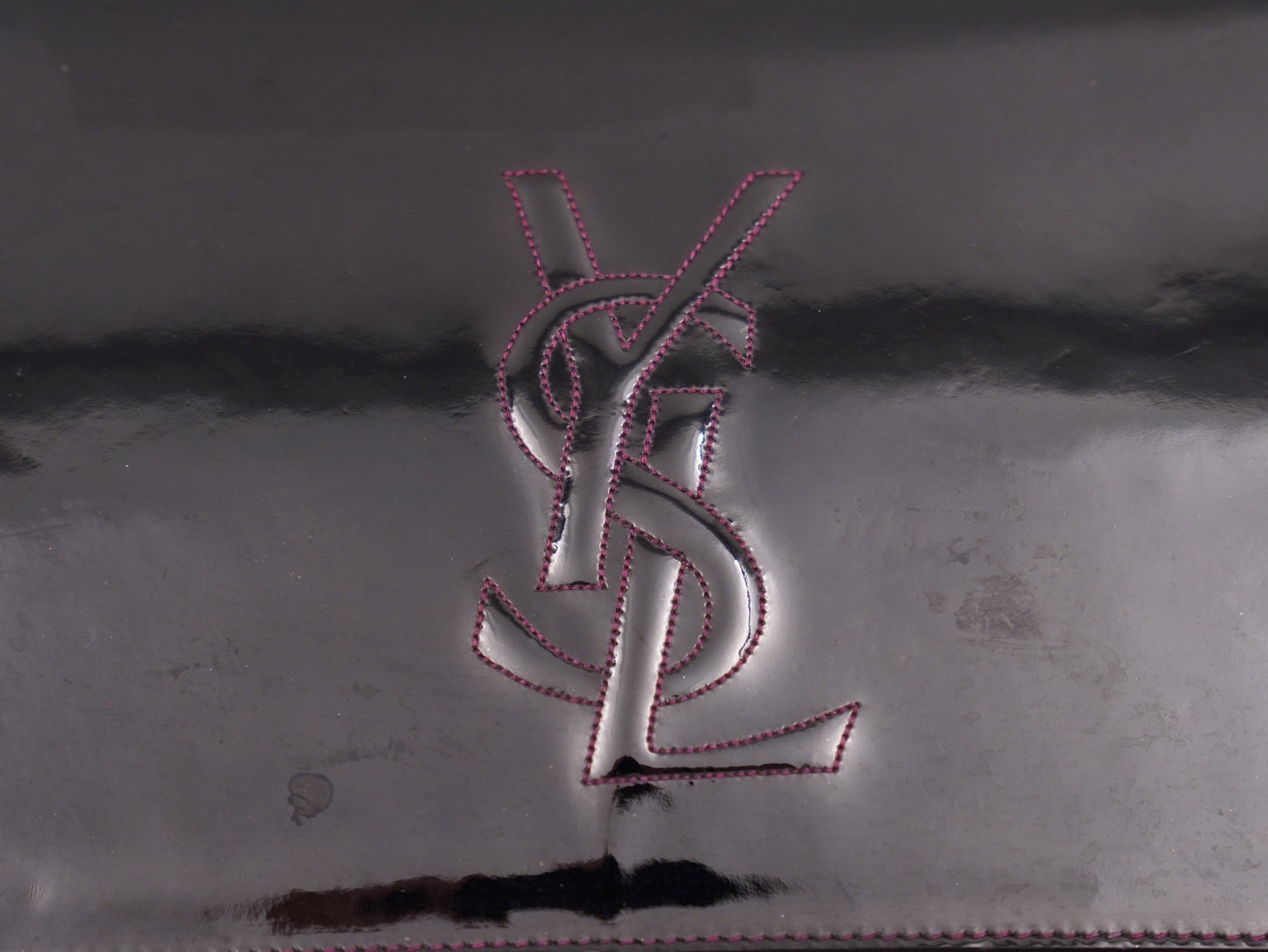 Saint Laurent Bella de Jour  Clutch Patent leather