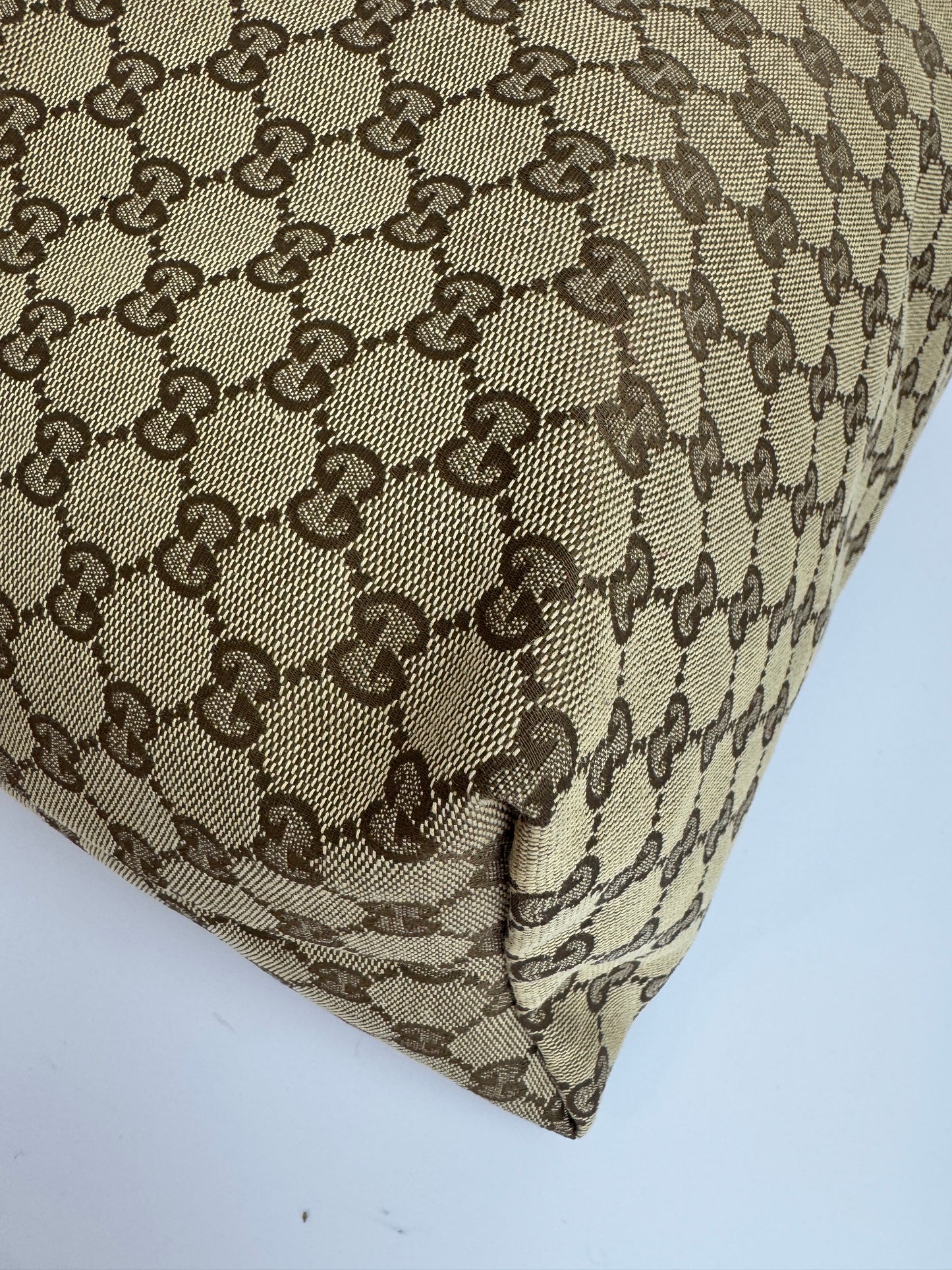 Gucci GG Canvas Tote Brown