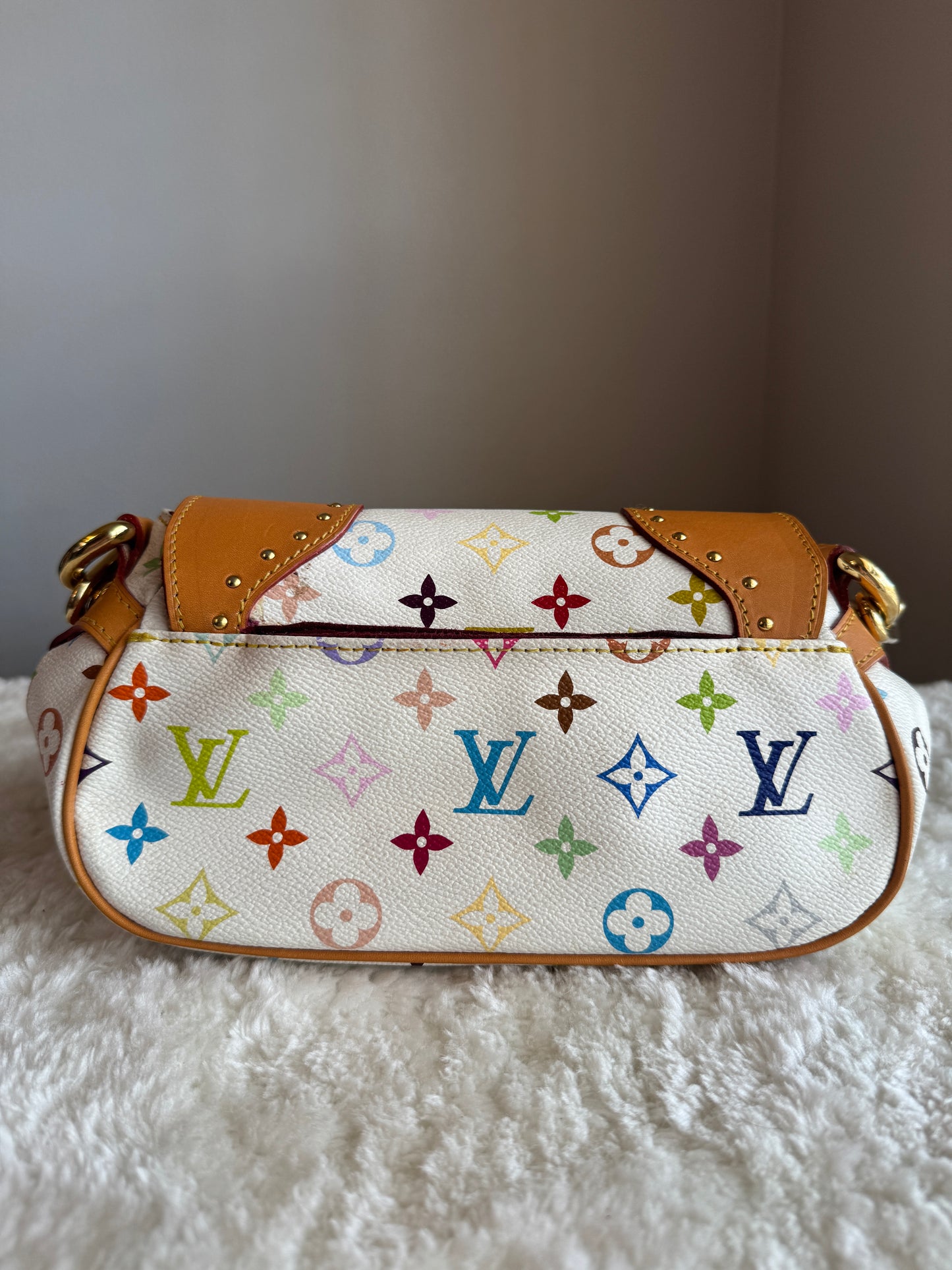 LOUIS VUITTON Monogram Multicolor Marilyn White
