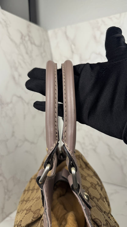 Gucci Sukey Hobo Shoulder Bag Nude