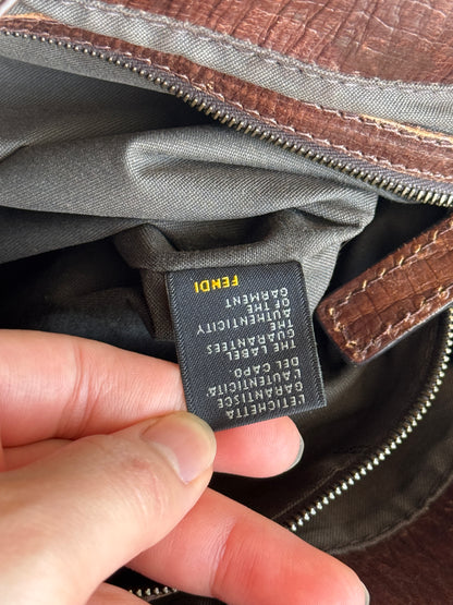 FENDI Du Jour Pony Hair Medium