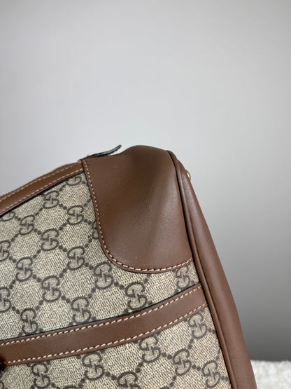 GUCCI Nice Dome GG Supreme Coated canvas Brown