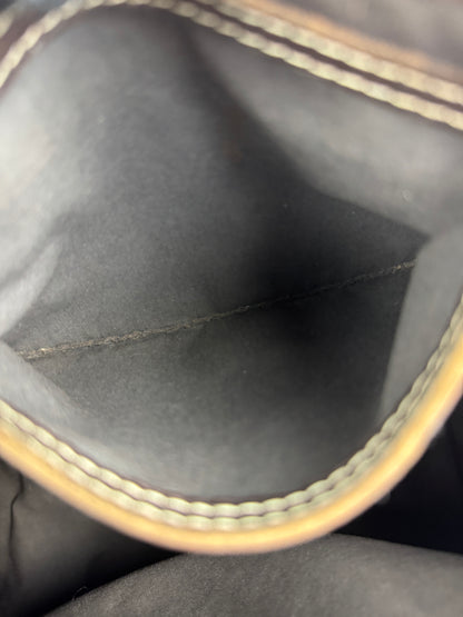 Louis vuitton speedy 30 mini lin Dark brown canvas