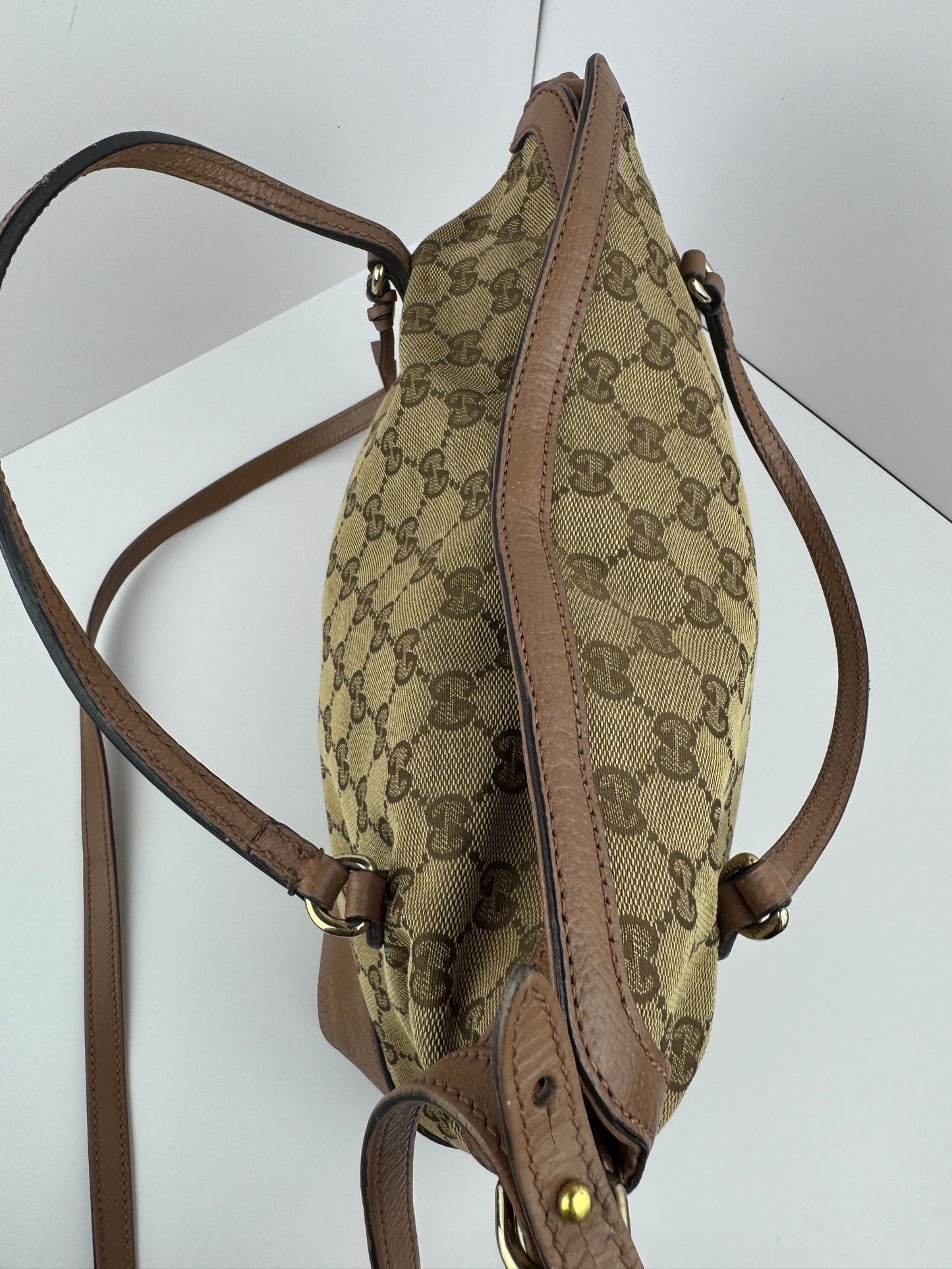 Gucci Bree Handbag GG Canvas