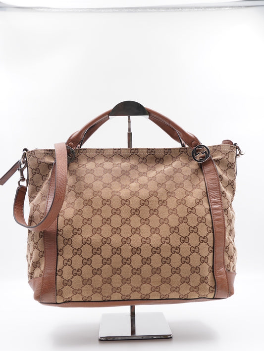 GUCCI Miss GG Convertible Tote GG Canvas Medium (Vintage)