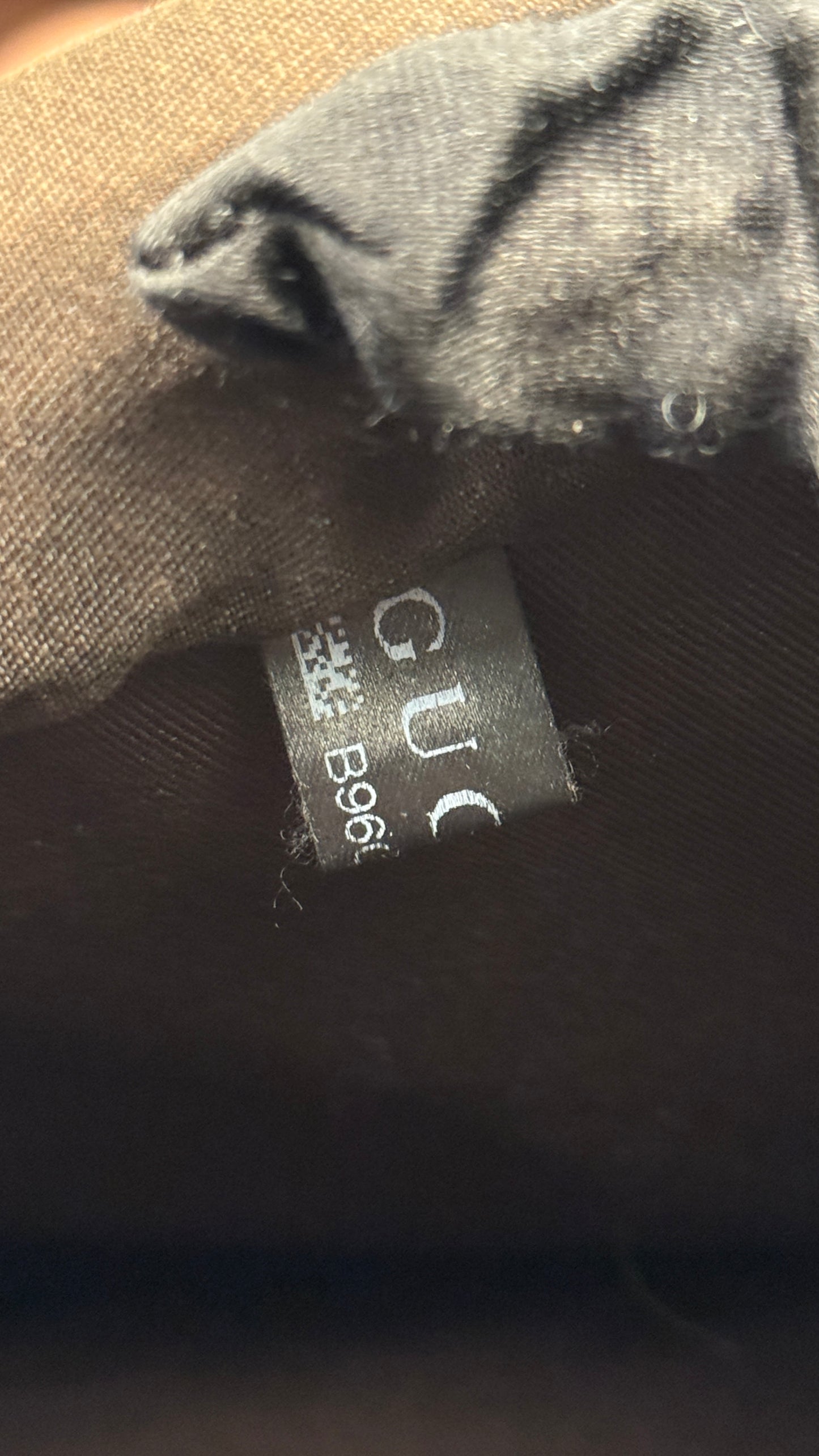 Gucci Front Zip Messenger Coated Canvas Brown