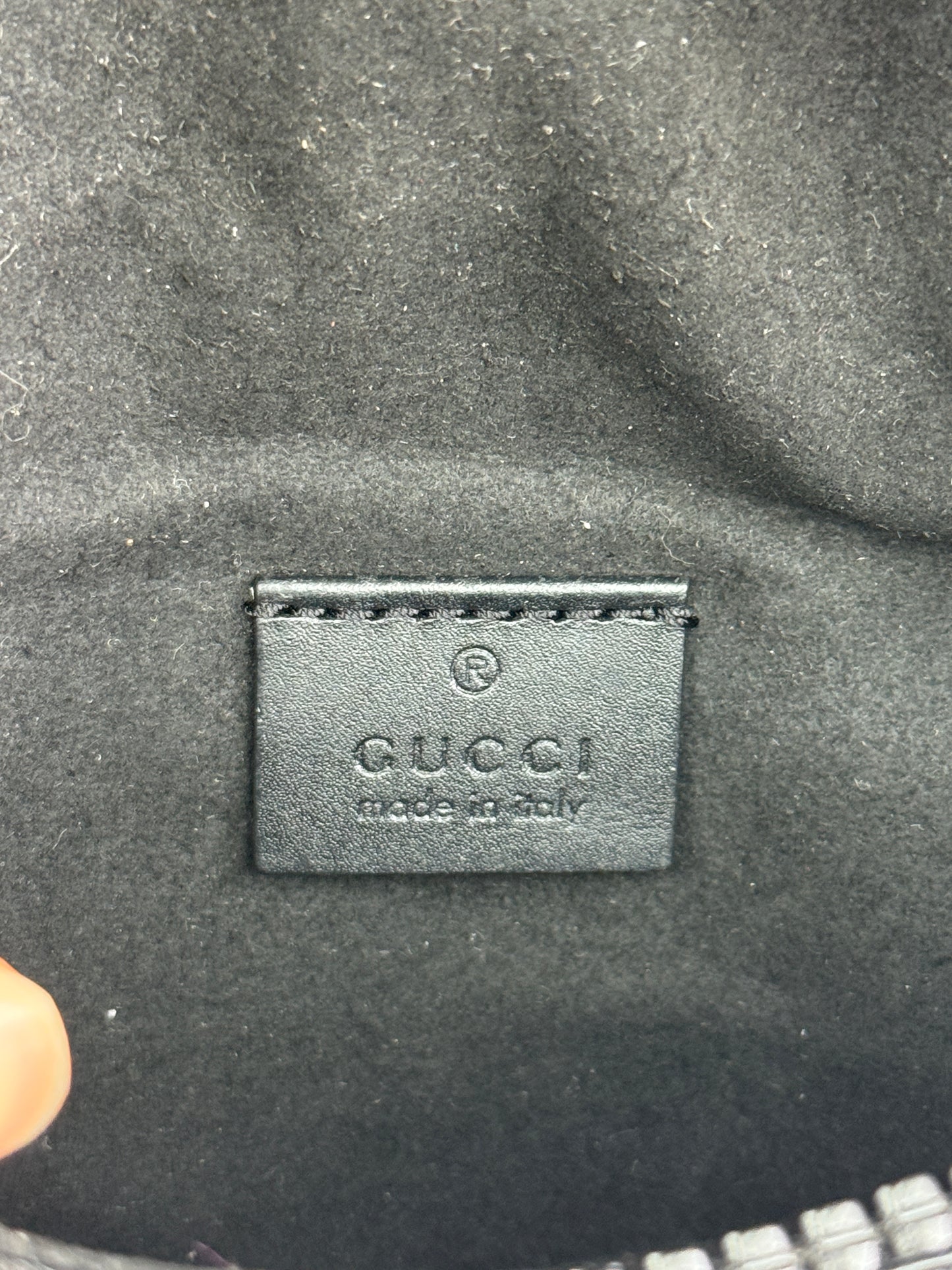 GUCCI Eden Waist Bag GG Coated Canvas Medium