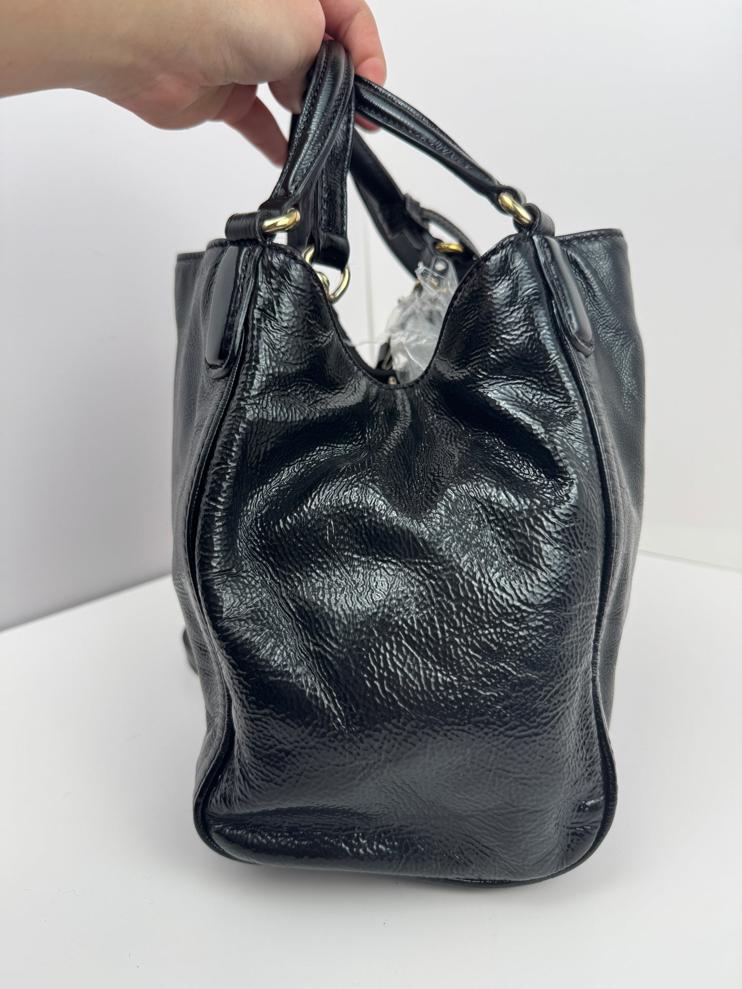 Gucci Interlocking G Soho Crossbody Black